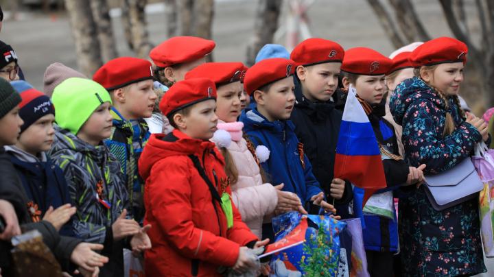 Военнослужащие Северного флота и юнармейцы приняли участие в акции &quot;Кольцо памяти&quot;