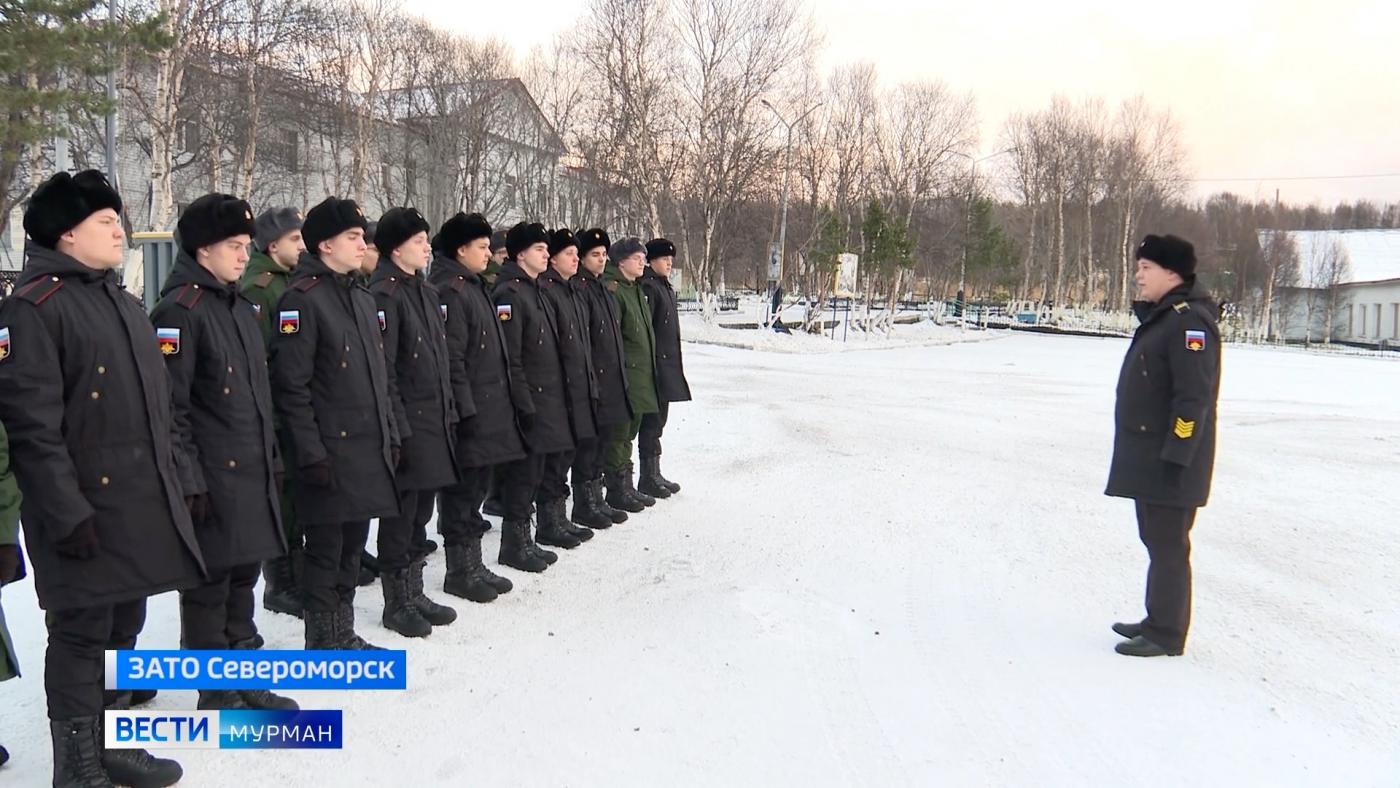 Армейские будни новобранцев: на Северный флот прибыли призывники осеннего набора