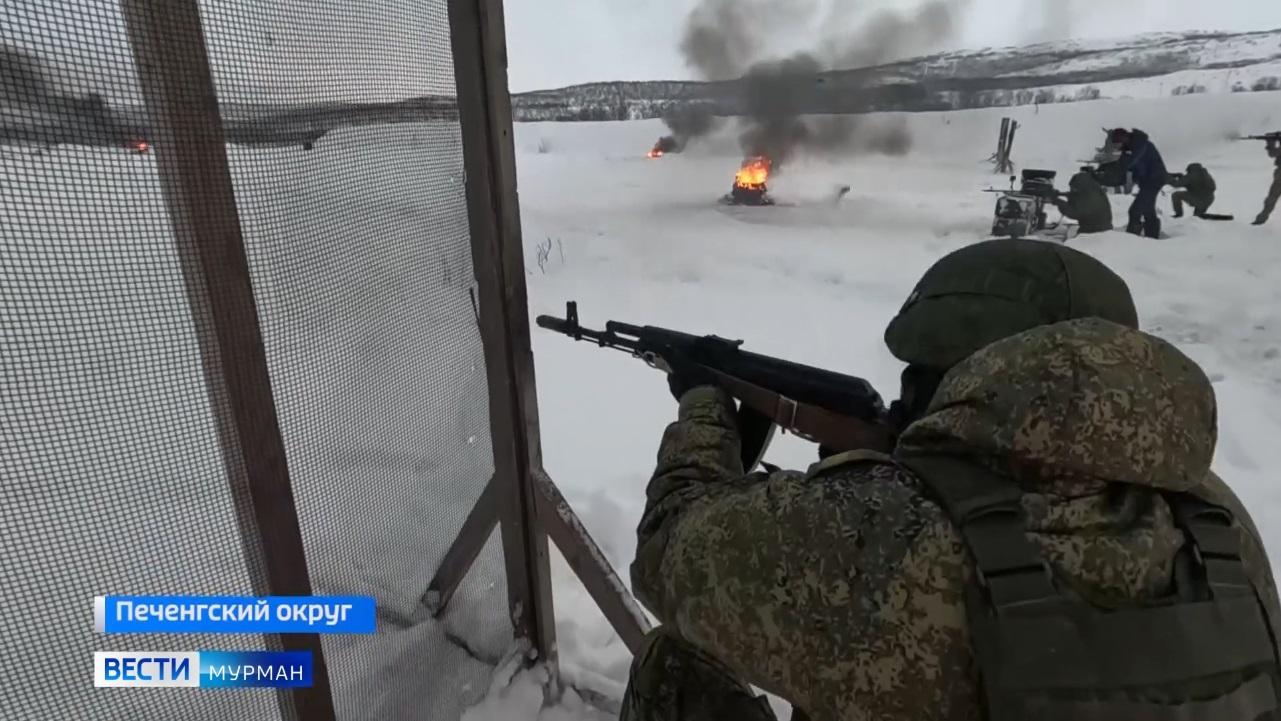 Автоматные очереди и гранатометные залпы: на Северном флоте продолжается подготовка бойцов