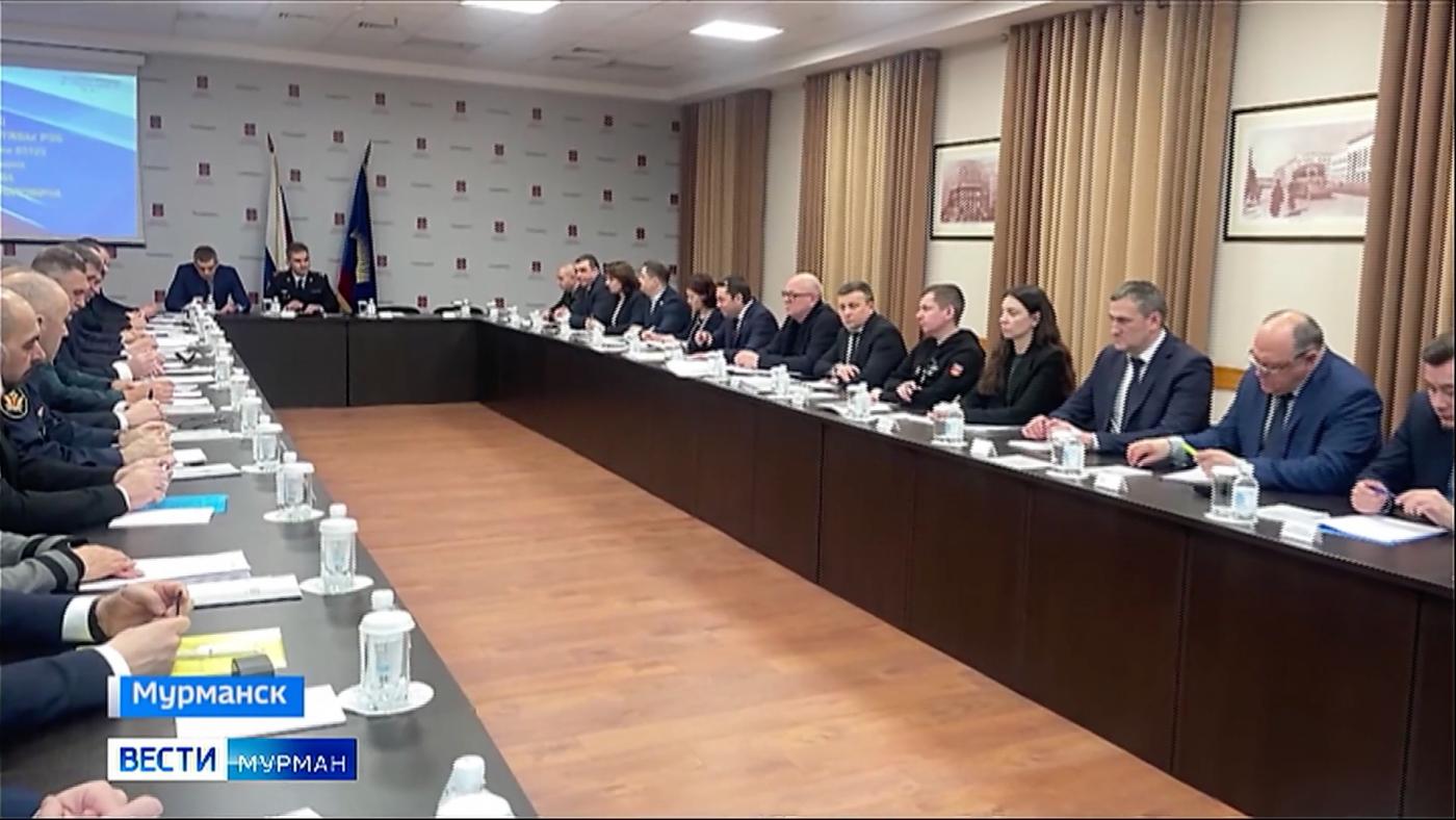 Андрей Чибис провел заседание оперативного штаба Мурманской области