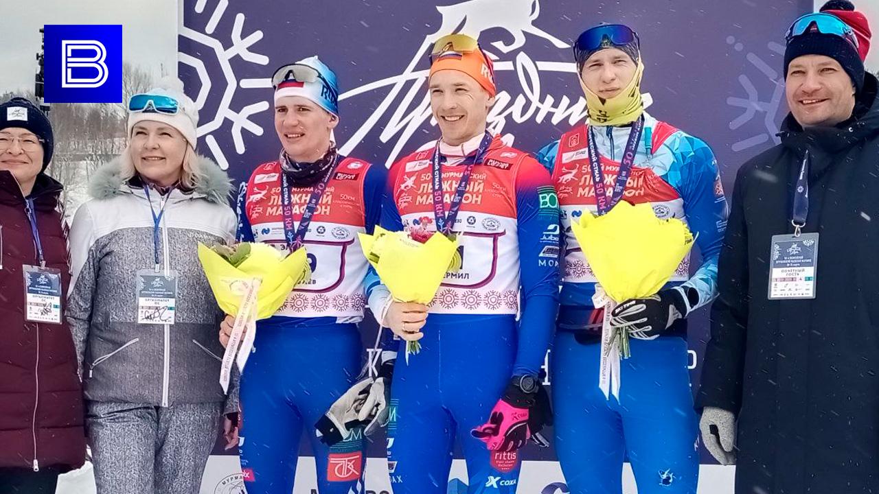 50-й Мурманский лыжный марафон: чемпионом на дистанции 50 км классикой стал Ермил Вокуев из Республики Коми