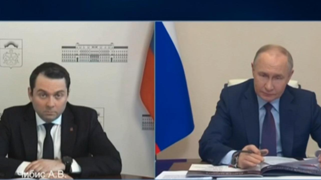 Андрей Чибис сообщил Владимиру Путину о намерении участвовать в выборах губернатора Мурманской области
