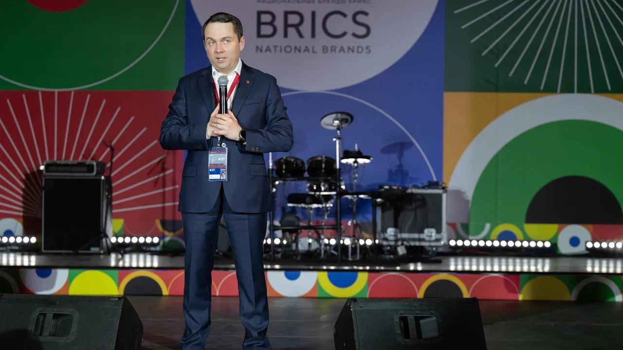 Андрей Чибис выступил на открытии выставки "Национальные бренды БРИКС"