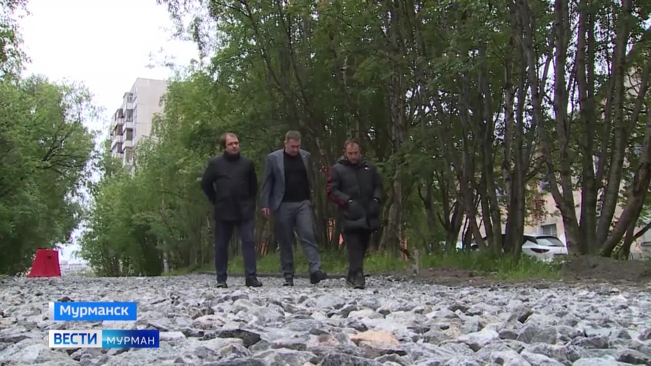 Летняя кампания по ремонту дорог в Мурманске — в самом разгаре