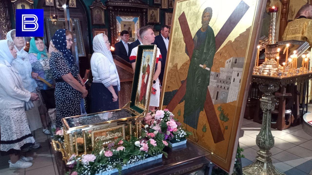 В мурманский храм доставили десницу Андрея Первозванного