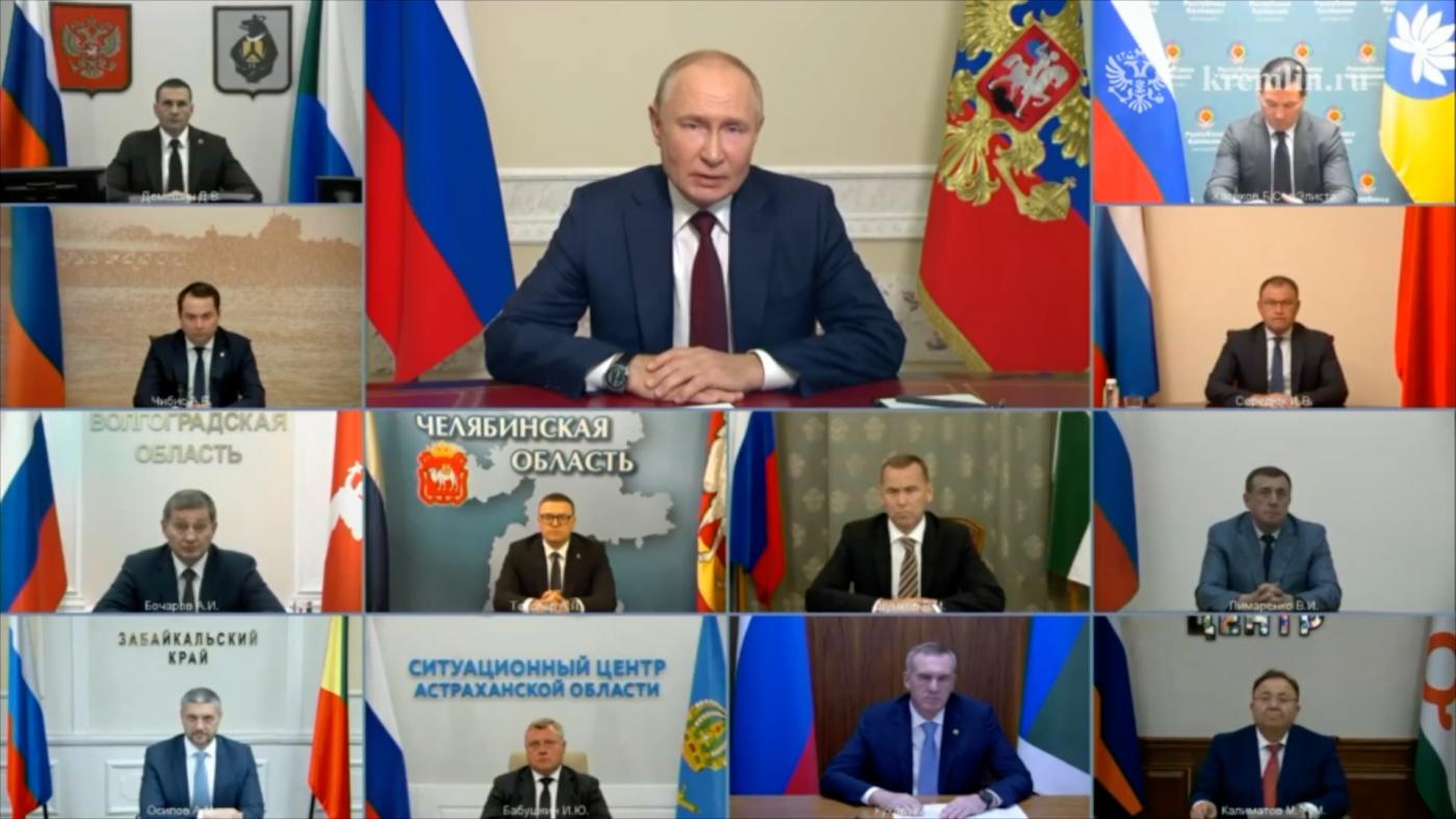 Андрей Чибис принял участие во встрече Владимира Путина с избранными главами регионов
