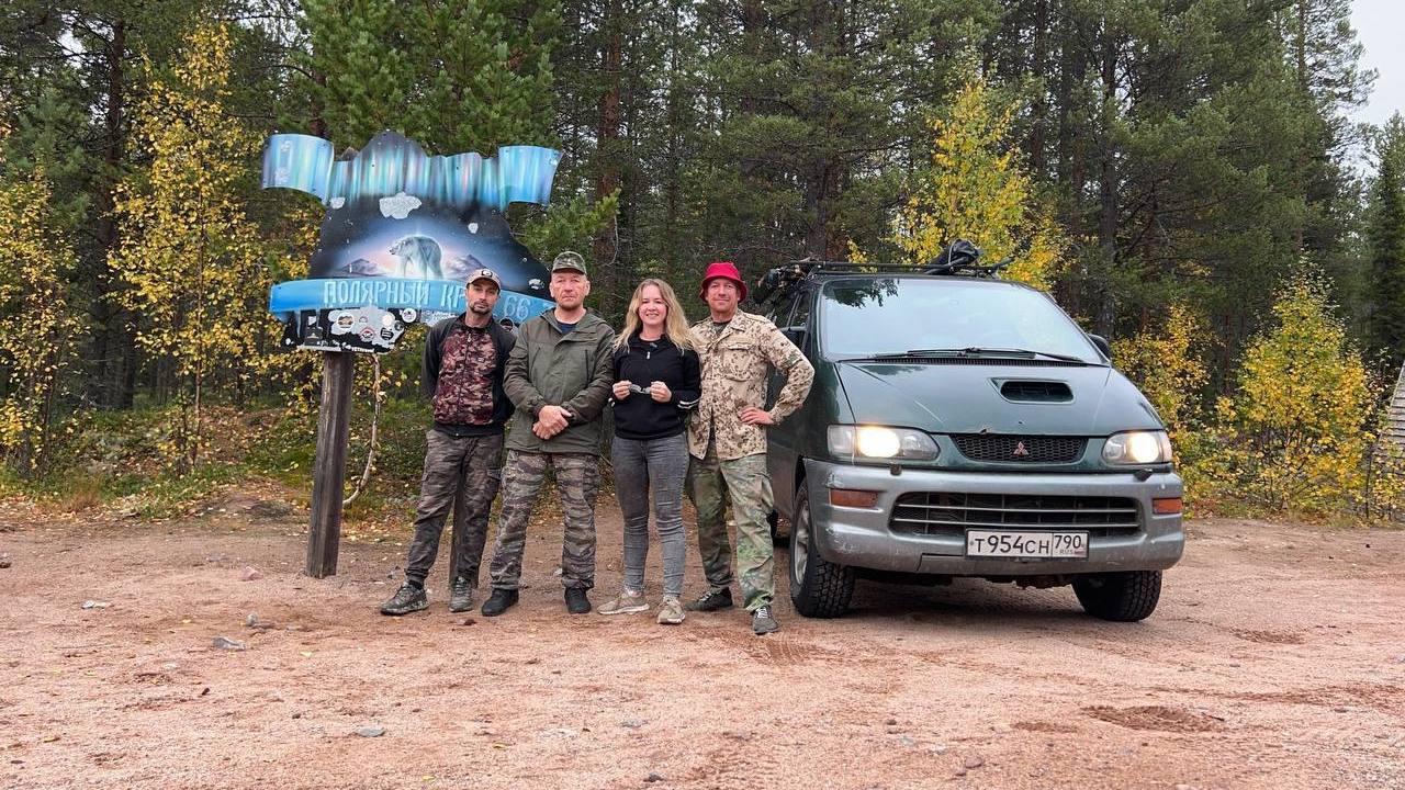 Участники автопробега из Самары в Мурманск достигли Белого моря