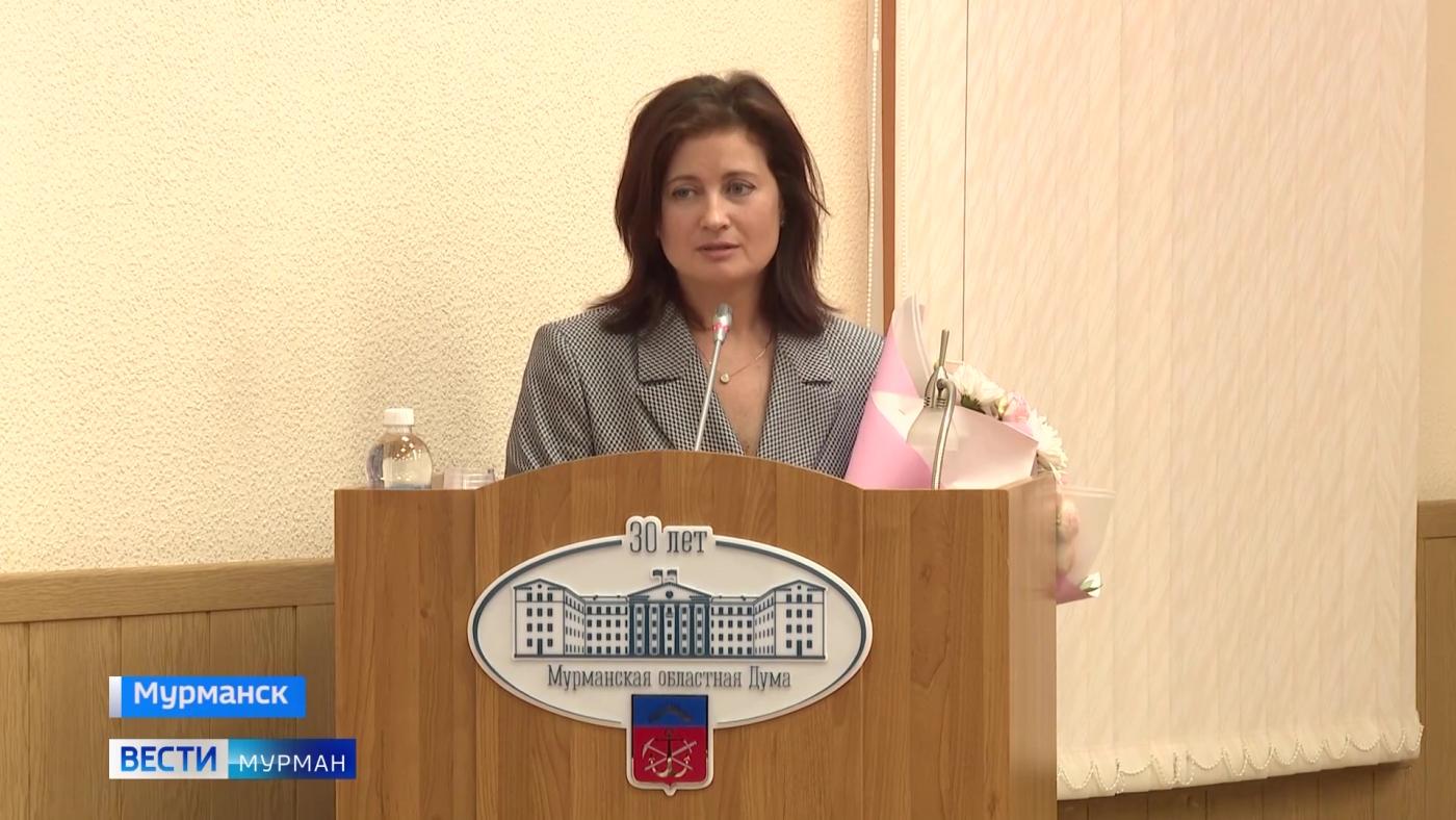 Дума согласовала назначение Оксаны Демченко на должность первого вице-губернатора Мурманской области