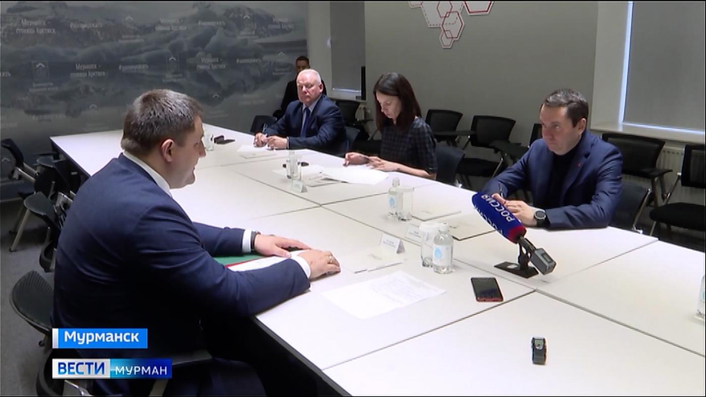 Андрей Чибис и генконсул Республики Беларусь Николай Рогожник обсудили перспективы сотрудничества