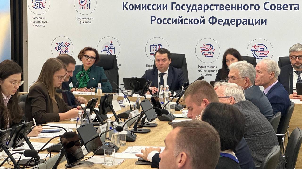 Андрей Чибис озвучил ряд инициатив по развитию Арктики на стратегической сессии Госсовета