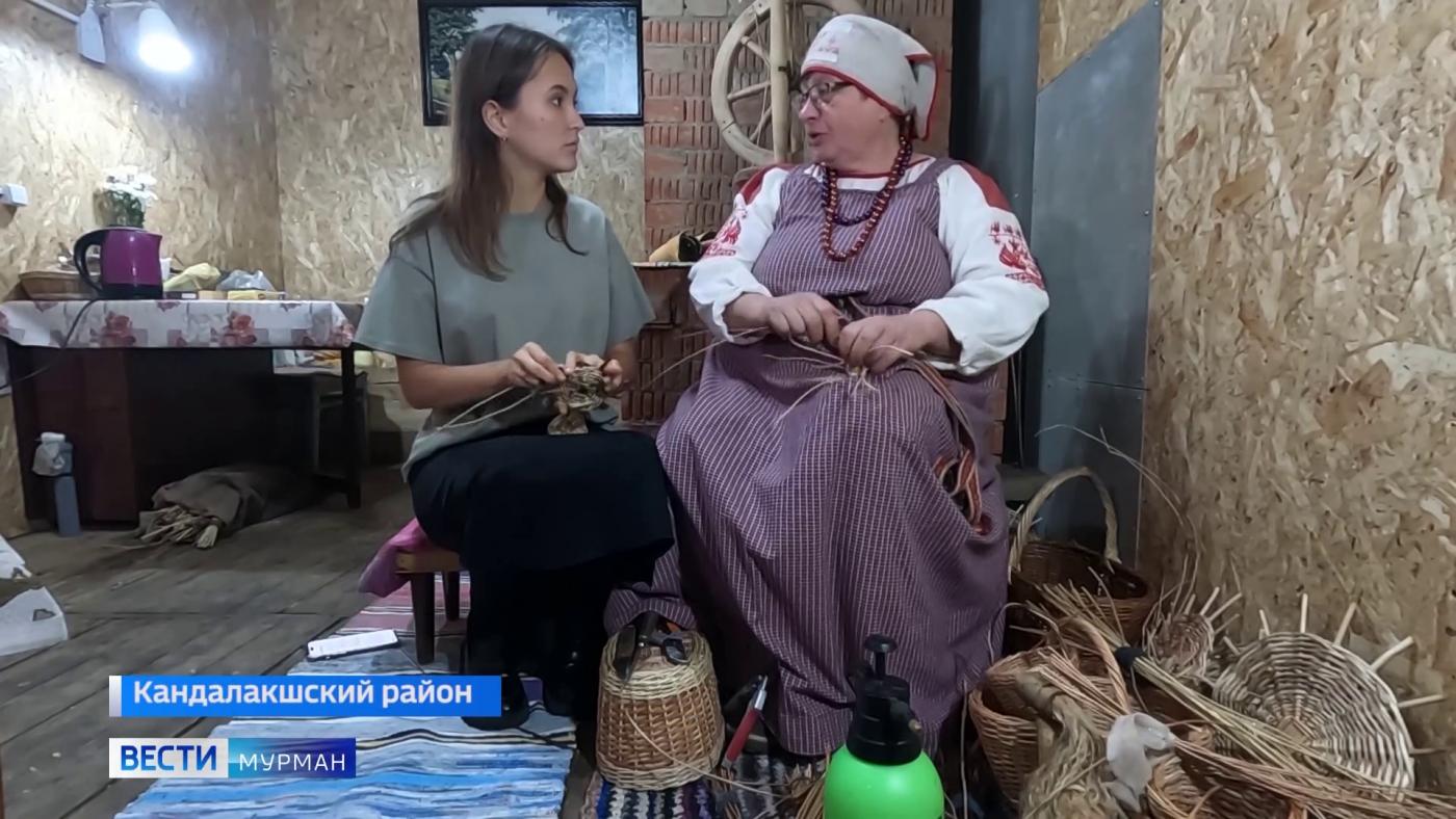 Мастер из Кандалакши создает из лозы уникальные предметы быта