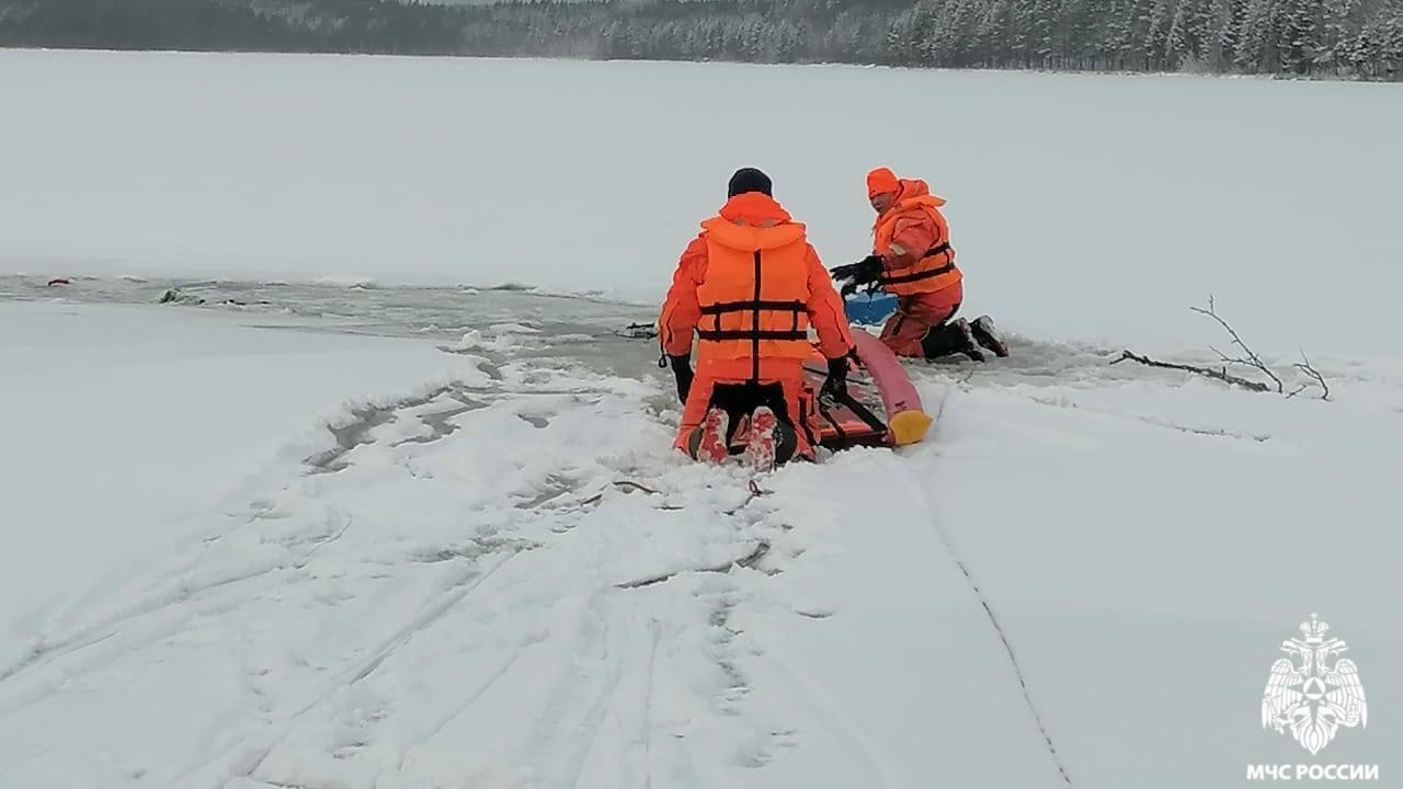 Тело мужчины из озера Сантаярви достали на берег