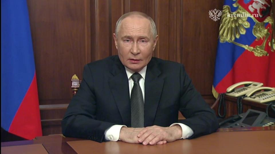Полное заявление Владимира Путина об ответе России на удары вглубь территории нашей страны