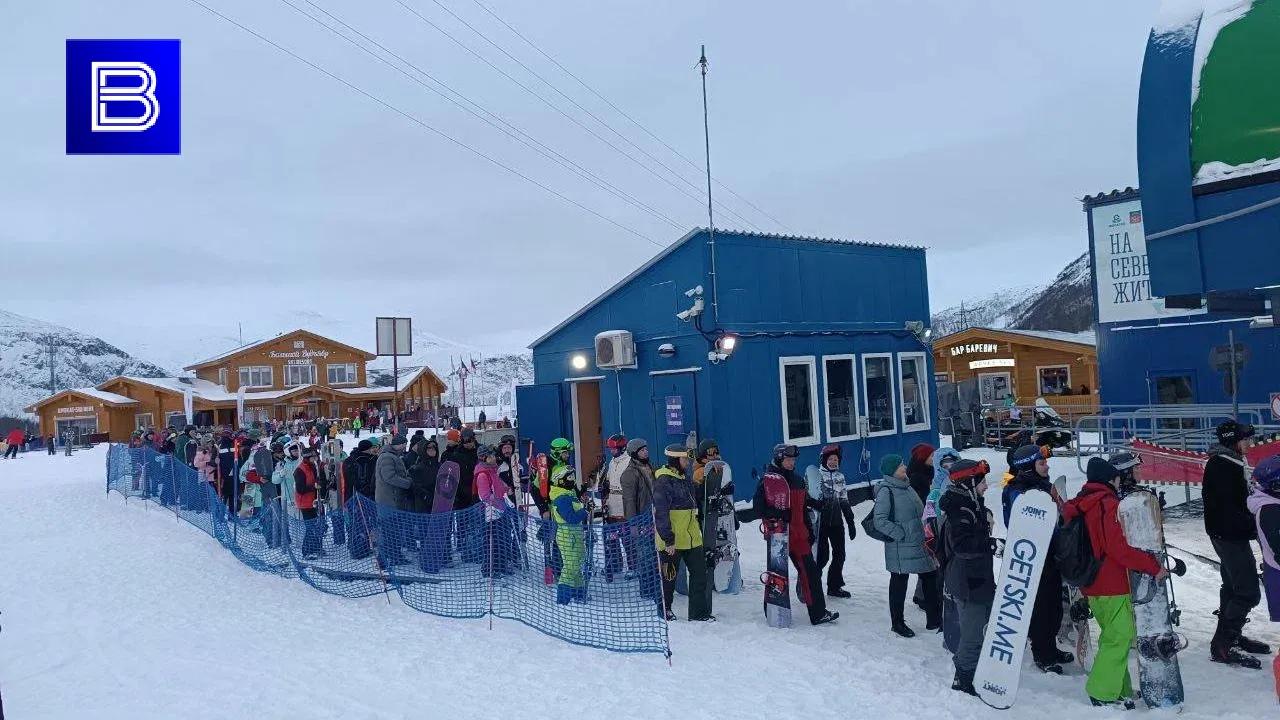 Горнолыжный сезон стартовал в Хибинах