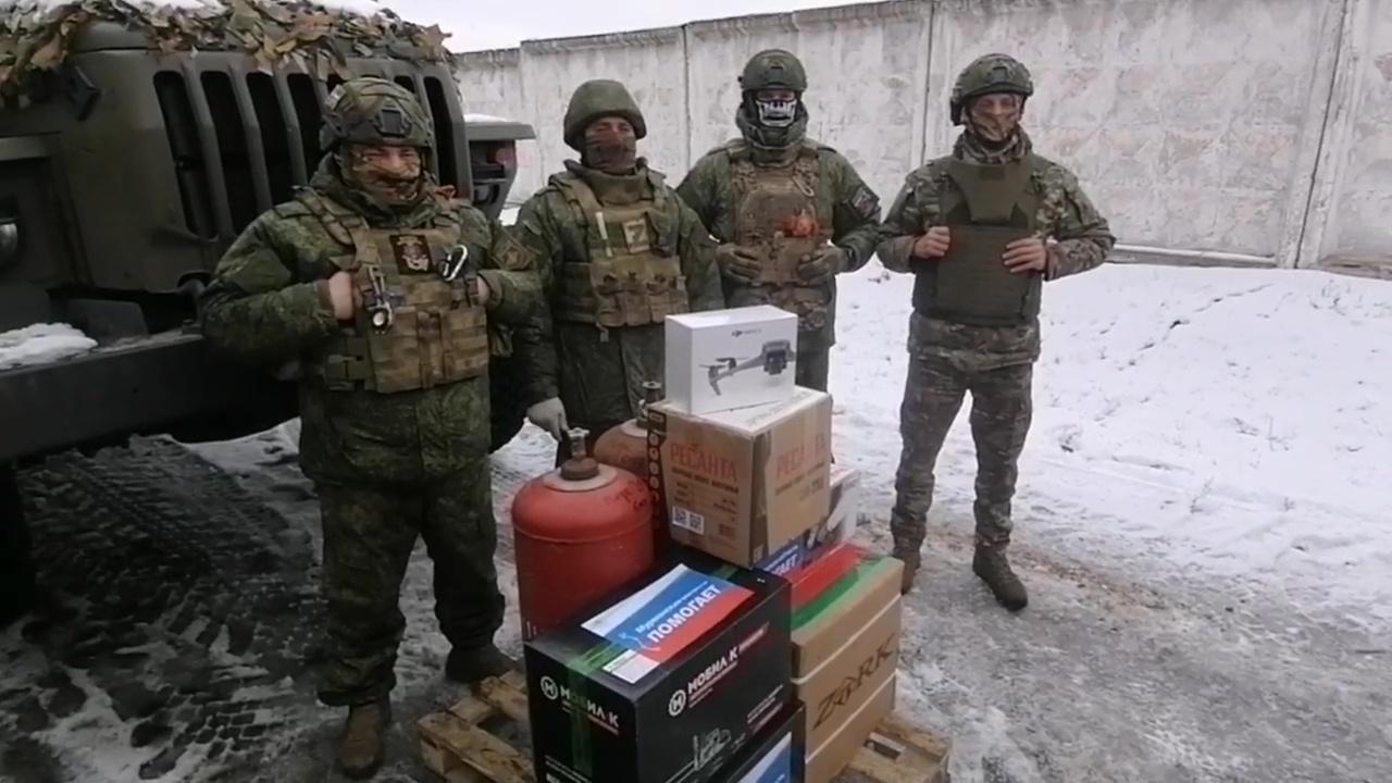 Мобилизованные северяне поблагодарили жителей Мурманской области за помощь