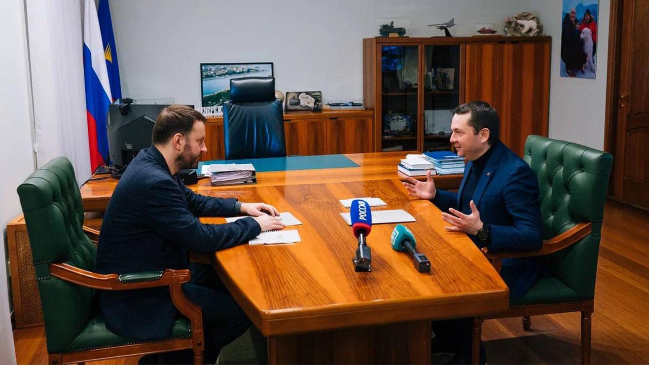 Андрей Чибис обсудил с Максимом Орешкиным создание нацпроекта, нацеленного на развитие СМП и Арктики