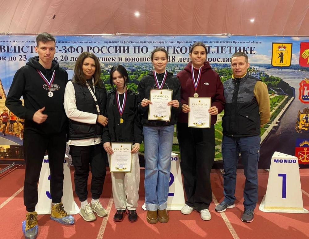 Мурманские спортсмены завоевали медали чемпионата и первенства СЗФО по легкой атлетике
