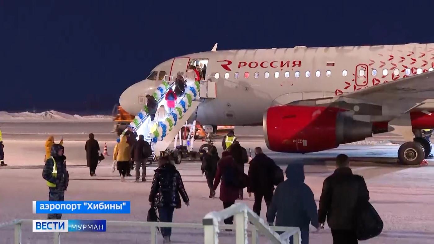 Новые рейсы – новые возможности: в аэропорту "Хибины" совершил посадку первый прямой рейс Калининград – Апатиты – Калининград