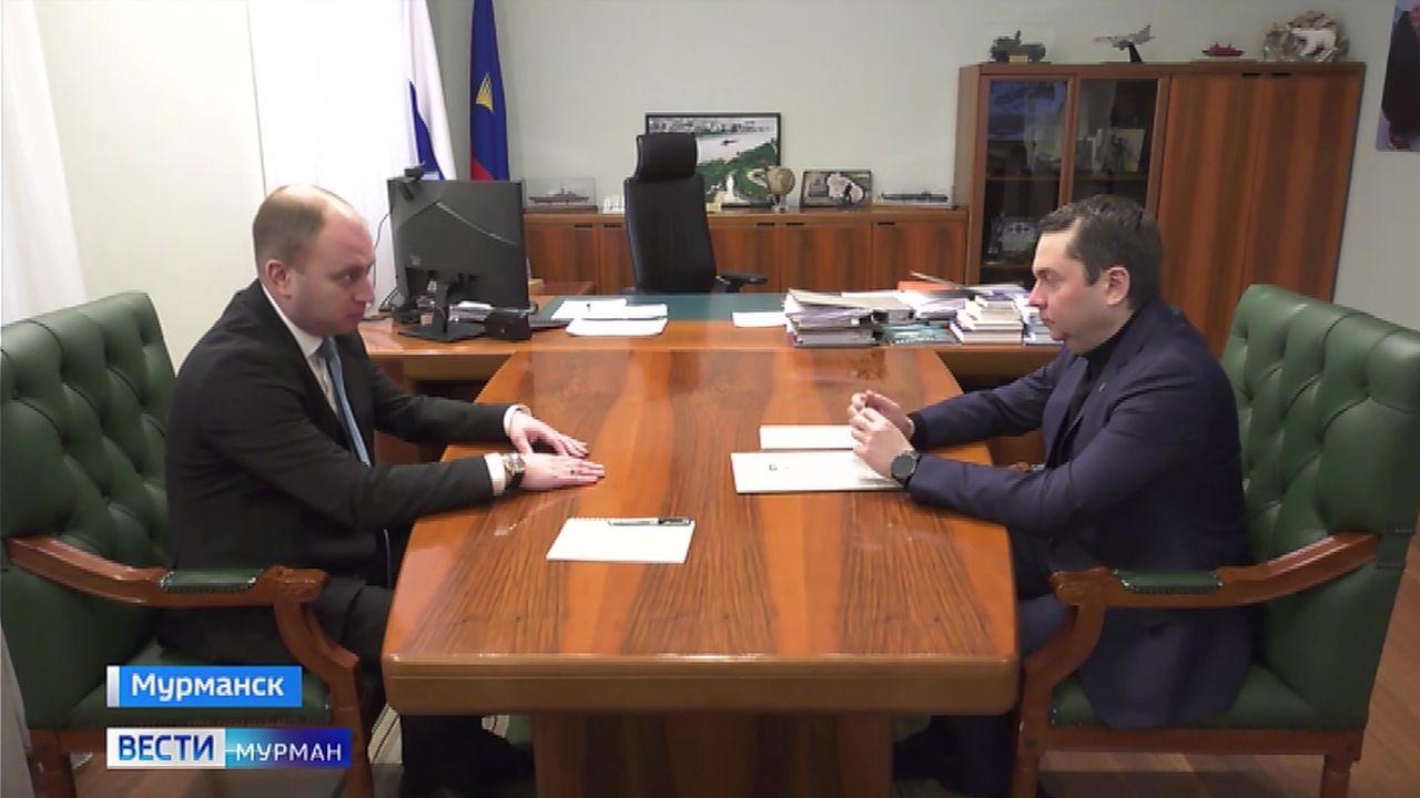 Андрей Чибис провел встречу с замминистра промышленности и торговли РФ Романом Чекушовым 