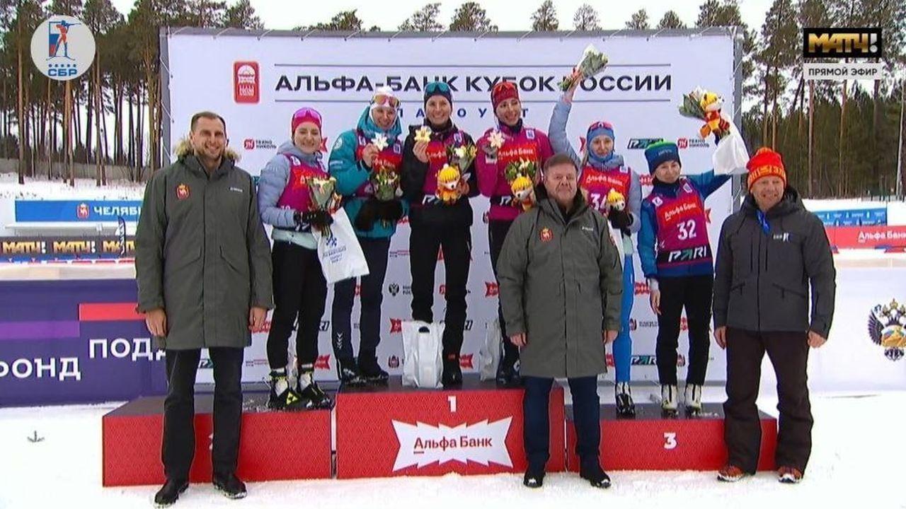 Мурманчанка заняла 4 место на Кубке России по биатлону 