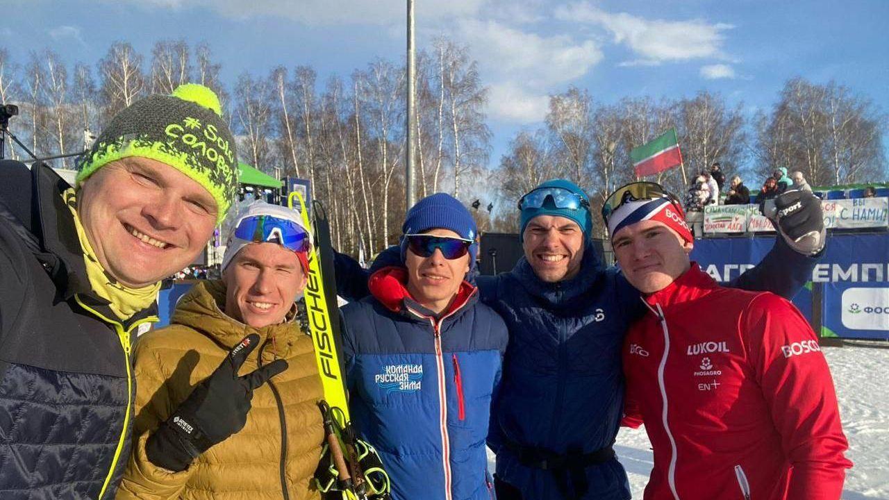Спортсмены Мурманской области впервые стали призерами чемпионата России по лыжным гонкам 