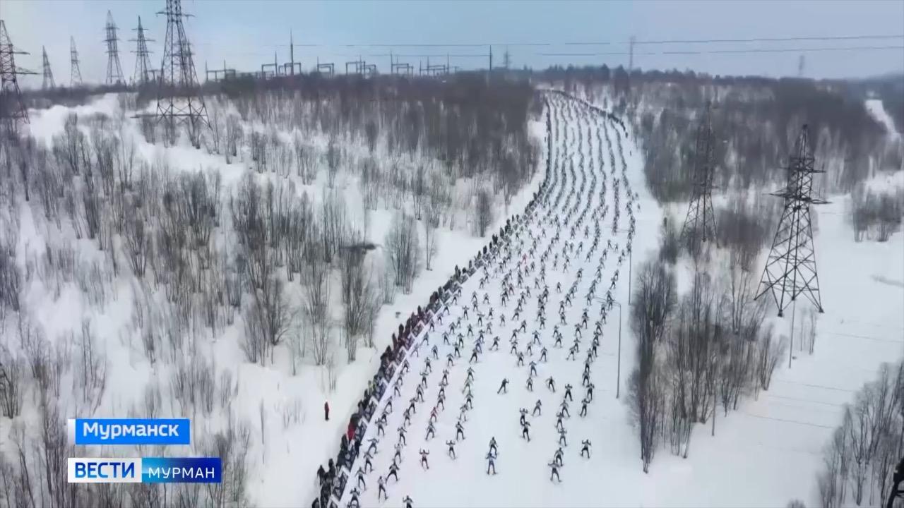 Праздник спорта и яркое завершение зимнего лыжного сезона: почти три тысячи участников собрал 51-й марафон в Мурманске