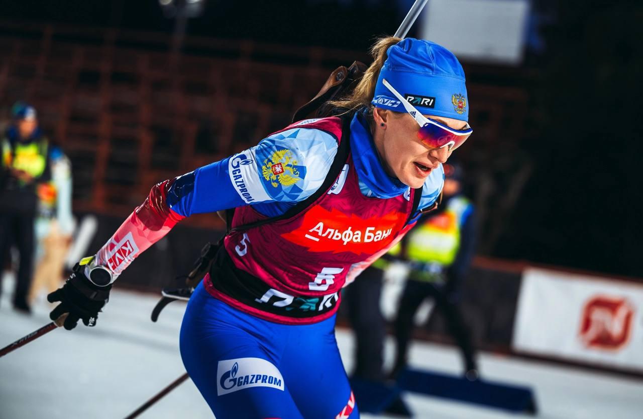 Мурманчанка завоевала серебро на Чемпионате России по биатлону