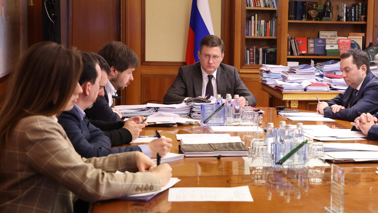 Совещание по газификации Мурманской области провел Александр Новак