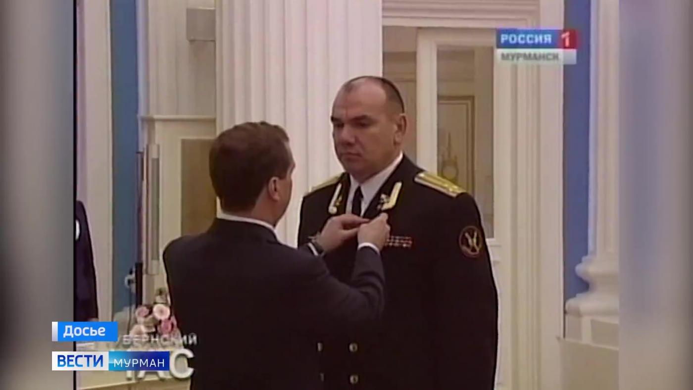 Главнокомандующий ВМФ, Герой России Александр Моисеев принимает поздравления с днем рождения