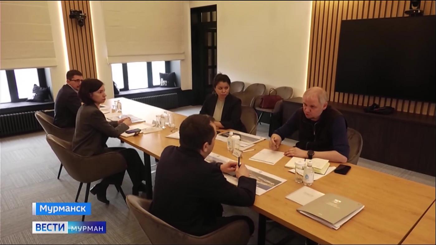 Детали предстоящей стройки акватермального комплекса в Мурманске обсудили Андрей Чибис и Александр Ручьев
