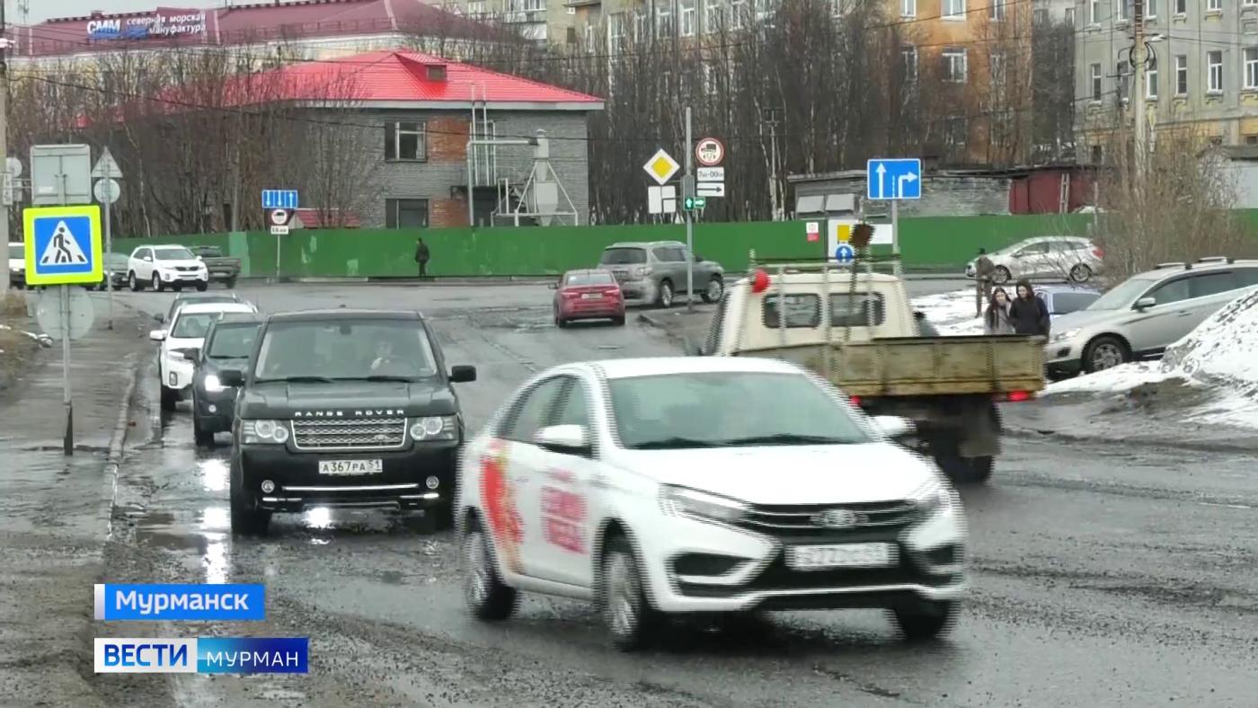 В Мурманске подрядчик переделает дорогу на Подгорной