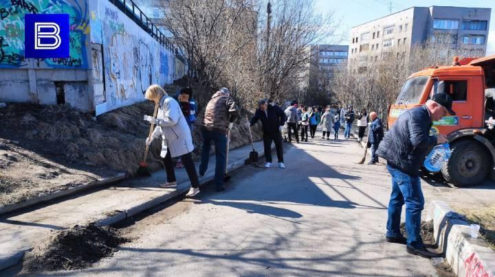 Мурманчан приглашают на общегородской субботник 2 и 3 мая