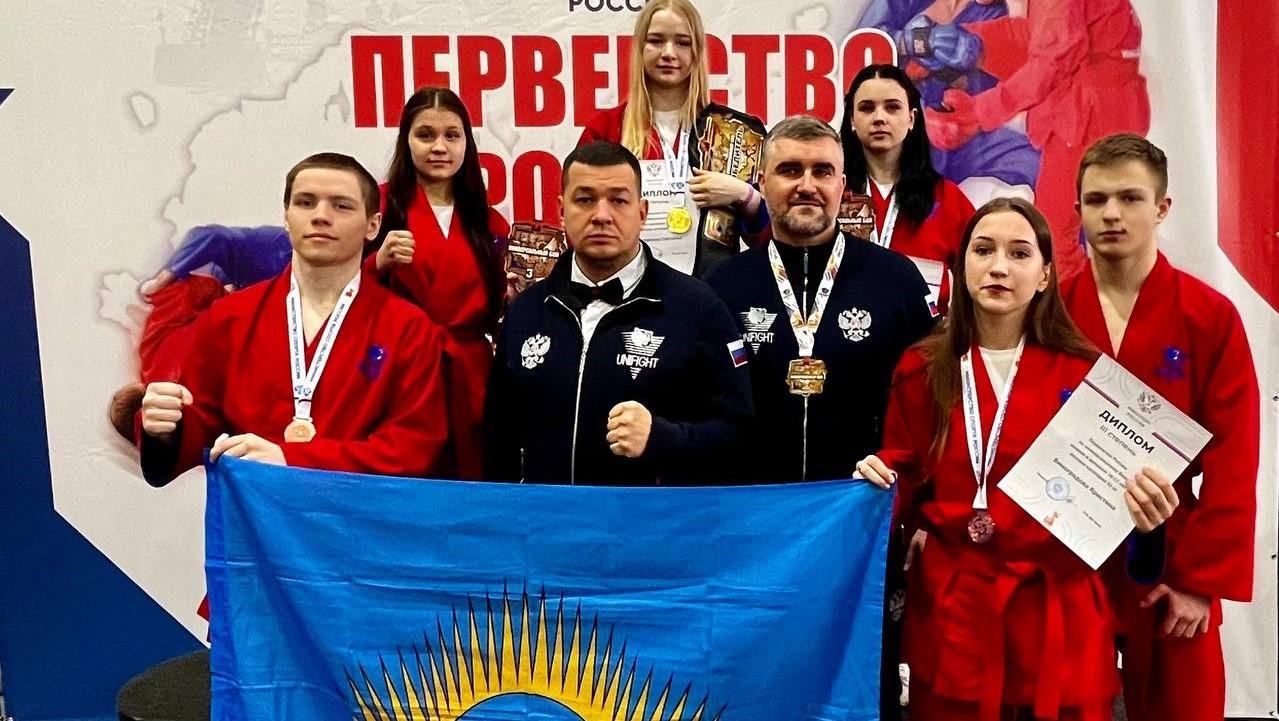 Спортсмены из Североморска завоевали 4 награды на первенстве России по универсальному бою