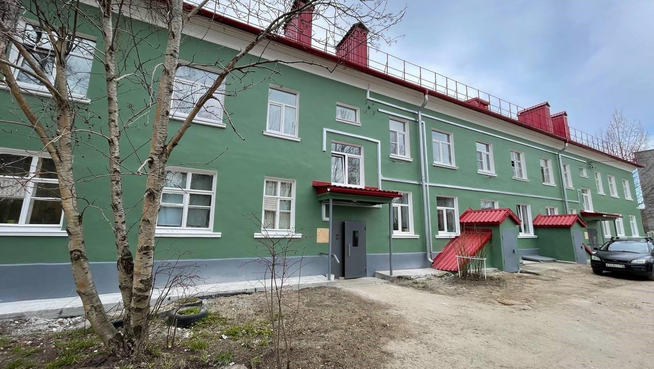 В Мончегорске капитально отремонтировали три дома