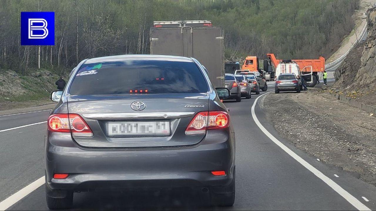 На подъезде к Североморску ребенок пострадал из-за резкого торможения