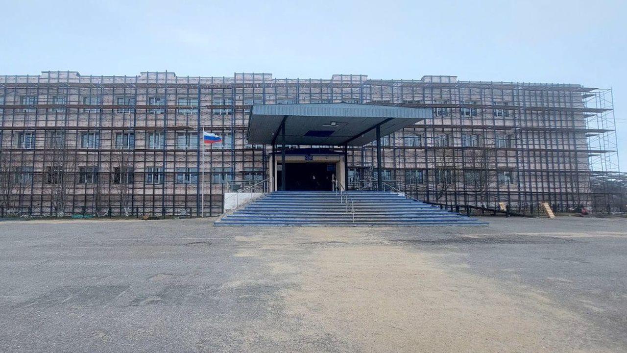 В школах Видяево и Мончегорска отремонтируют фасады