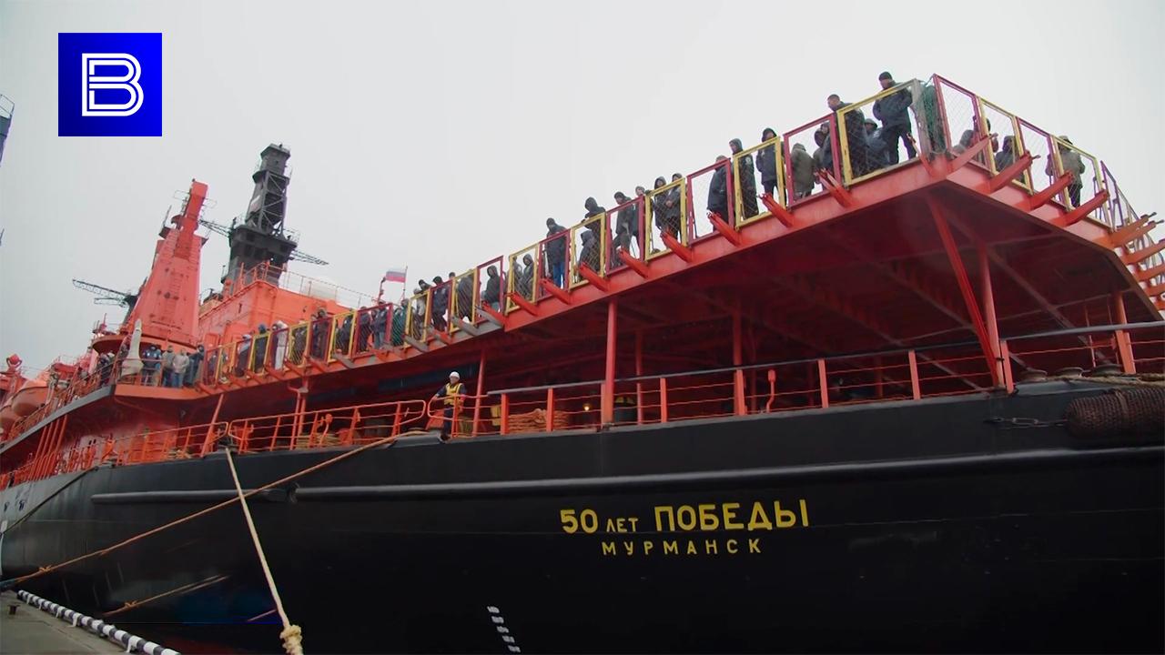 Участники второго потока программы &quot;Время героев&quot; вернулись в Мурманск на борту атомохода &quot;50 лет Победы&quot;