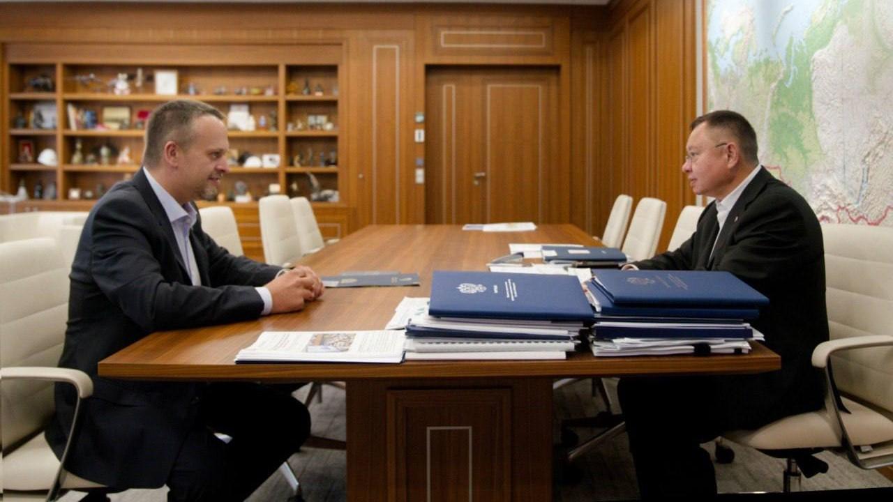 Главы Минтранса и Минстроя России обсудили финансирование и строительство Мурманского транспортного узла
