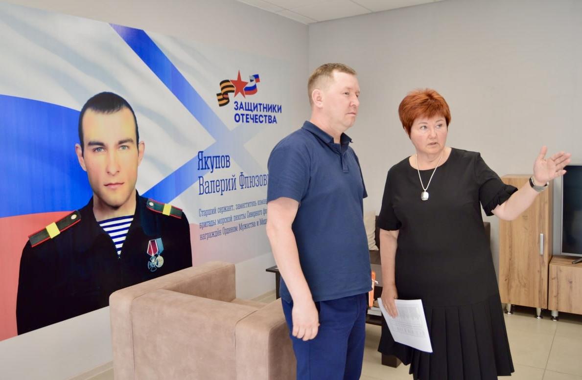 Фонд &quot;Защитники Отечества&quot; посетил участник программы &quot;Время героев&quot; Роман Олешкин 