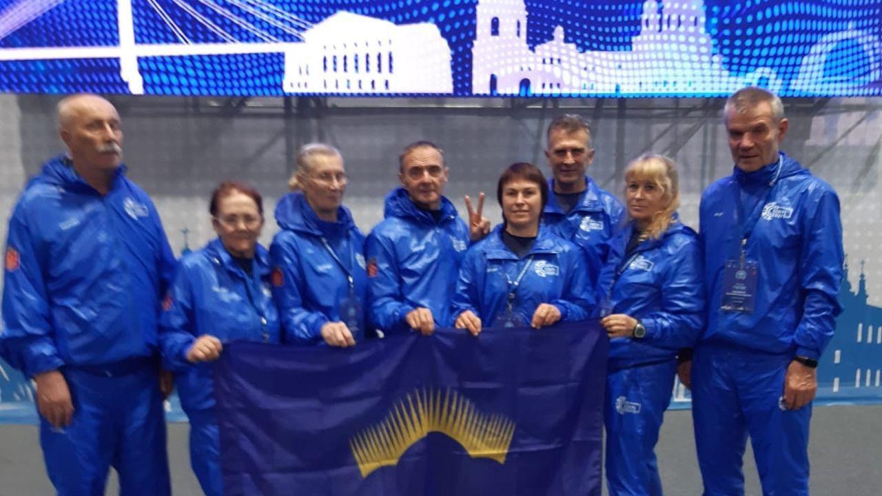 Сборная Мурманской области выступила на X Спартакиаде пенсионеров России