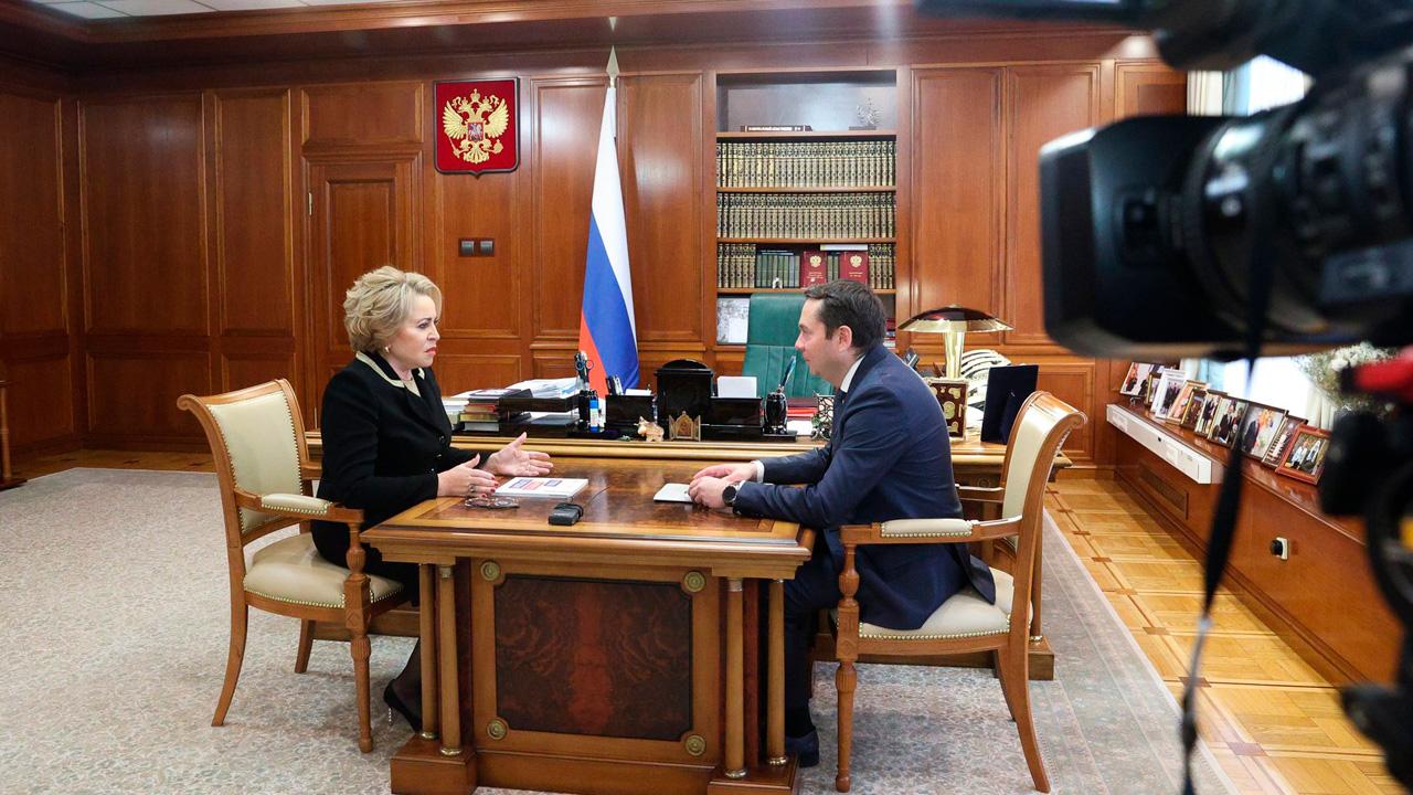 Андрей Чибис на встрече с Валентиной Матвиенко доложил об исполнении программы реновации ЗАТО