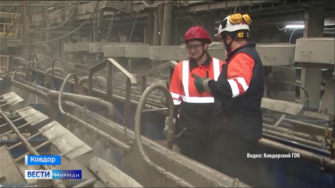 На обогатительном комплексе Ковдорского ГОКа продолжается модернизация оборудования участка флотации