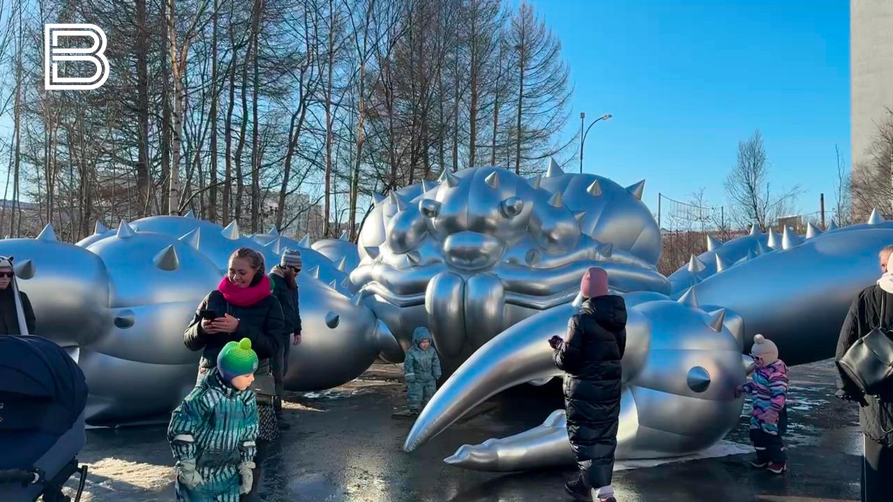 Краб из центра Мурманска отправится на зимовку 