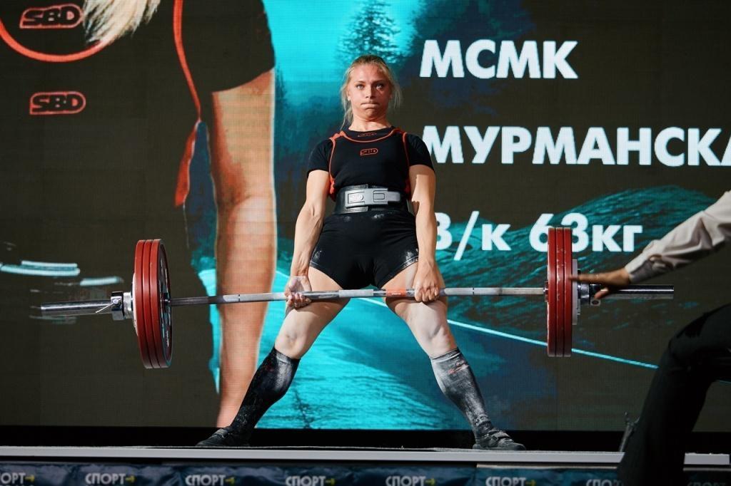 Северянка завоевала золото на Кубке России по пауэрлифтингу