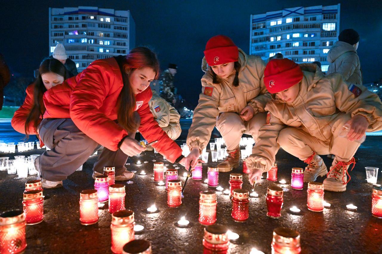 &quot;Север помнит&quot;: в Мурманской области прошла всероссийская акция &quot;Огненные картины&quot;