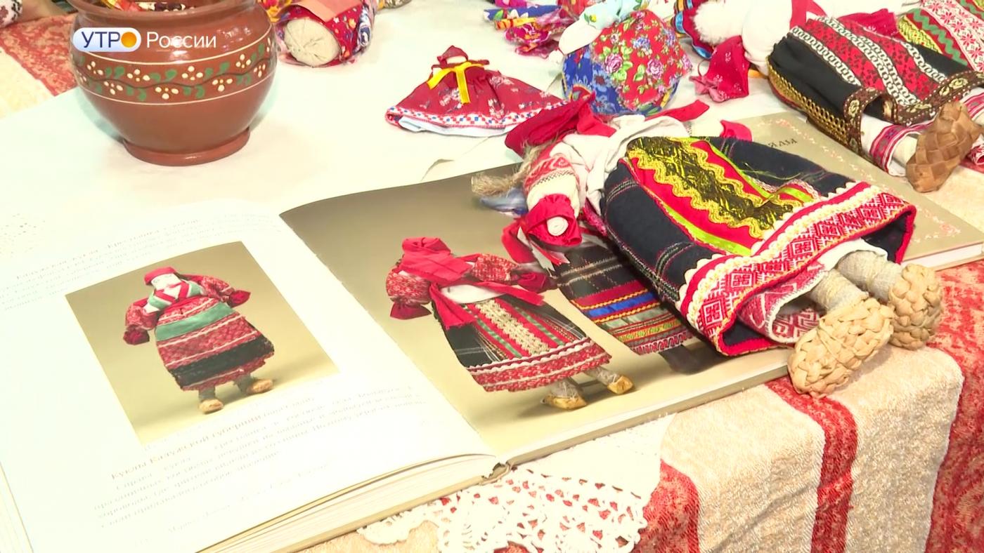 &quot;Утро России&quot;: Ольга Благова о секретах русских поясов, женских занятиях и создании куклы филипповки