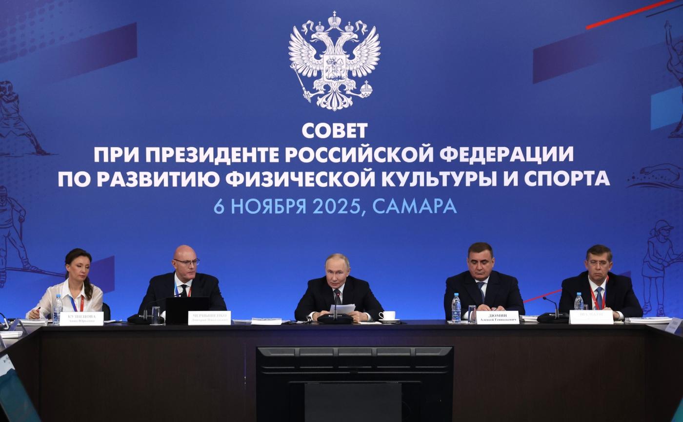 Владимир Путин поручил создать особые условия для обучения юных спортсменов