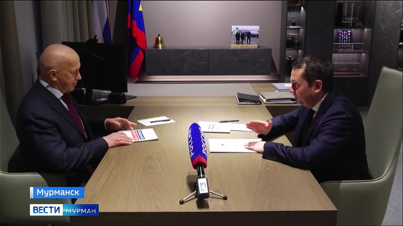 Социально-экономическое развитие Мурманской области обсудили Юрий Трутнев и Андрей Чибис