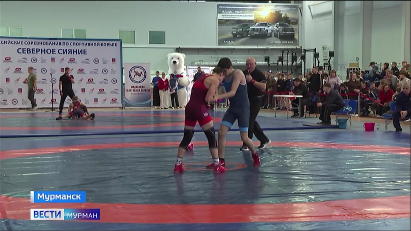 Заполярные борцы завоевали 23 медали на Всероссийском турнире "Северное Сияние"