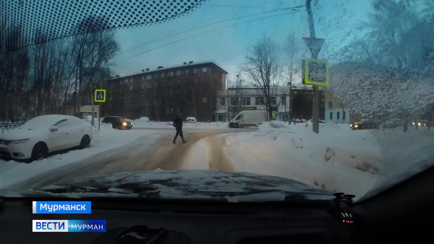 За 3 недели в Мурманске пострадали 8 пешеходов